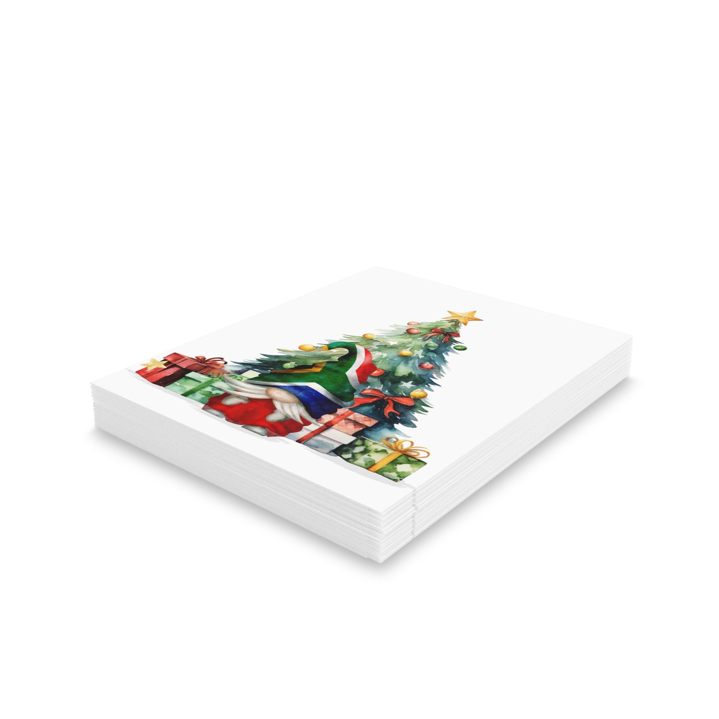 SUID AFRIKA KERSFEES kaartjie, south africa afrikaans Greeting card