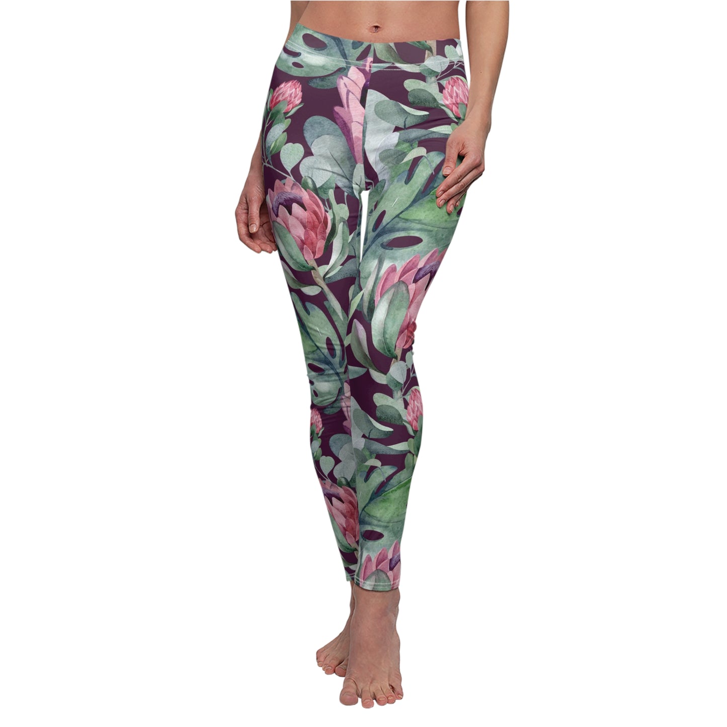 Women's Casual Leggings protea