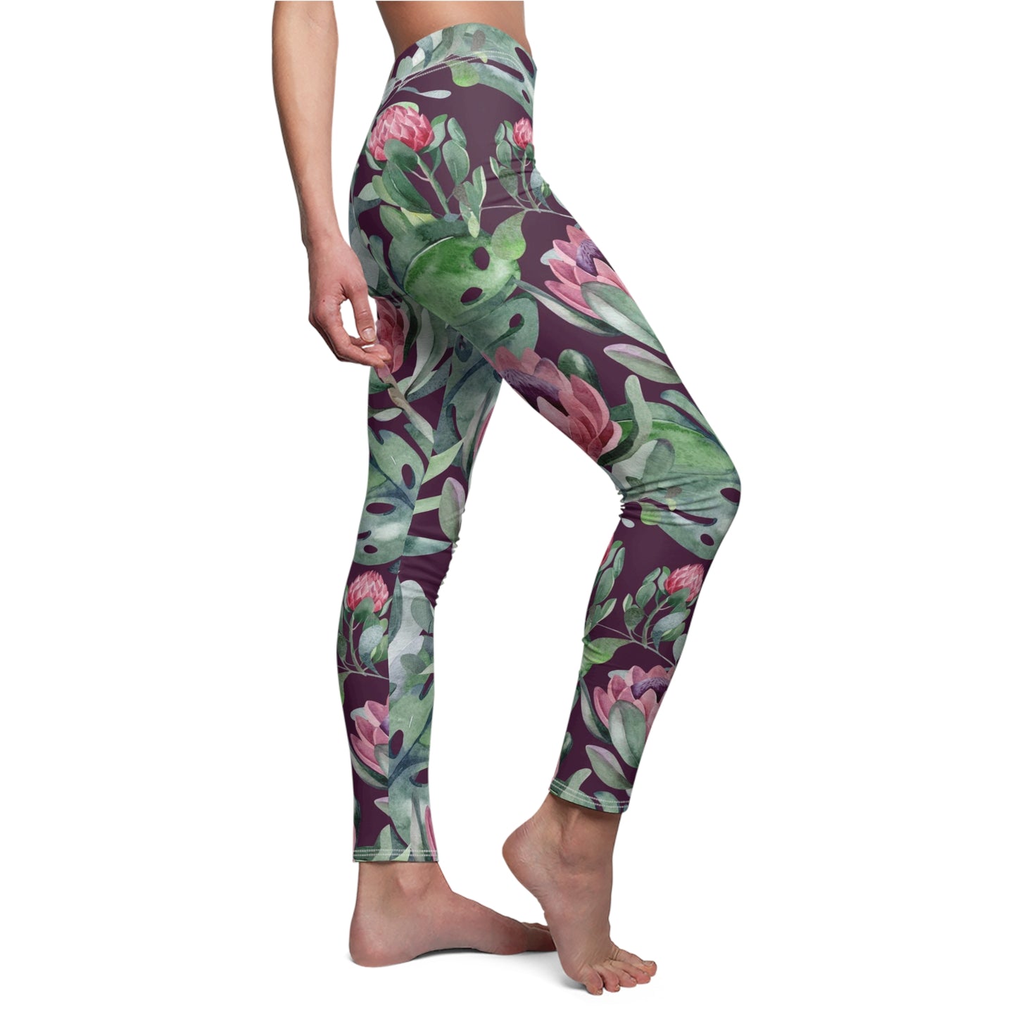 Women's Casual Leggings protea