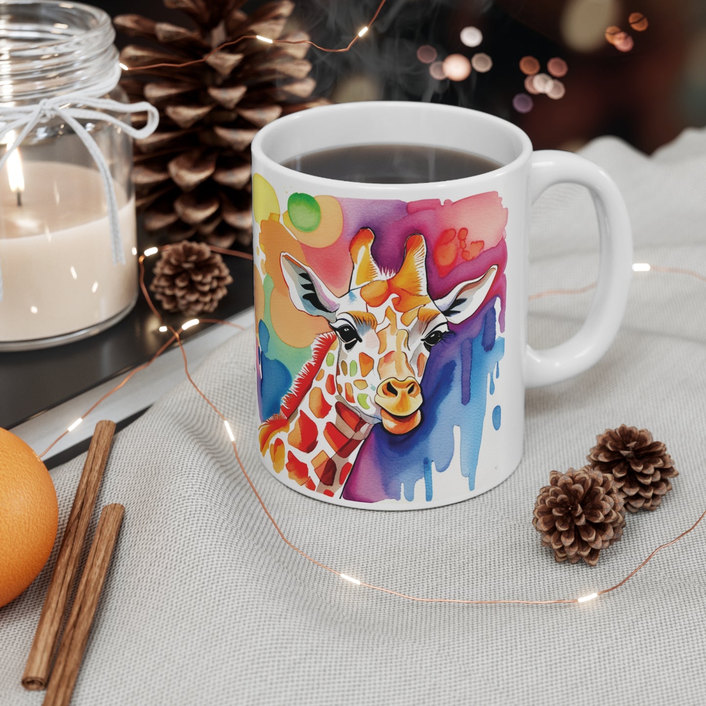 Mug Colorful Giraffe