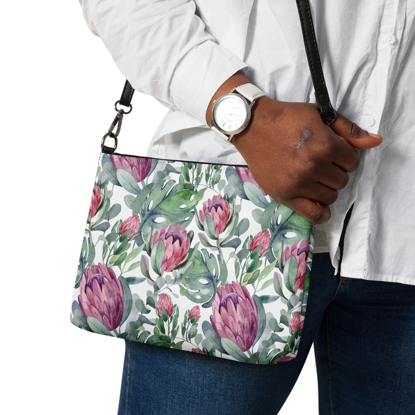 PROTEA PINK FLOWER South Africa bag for her