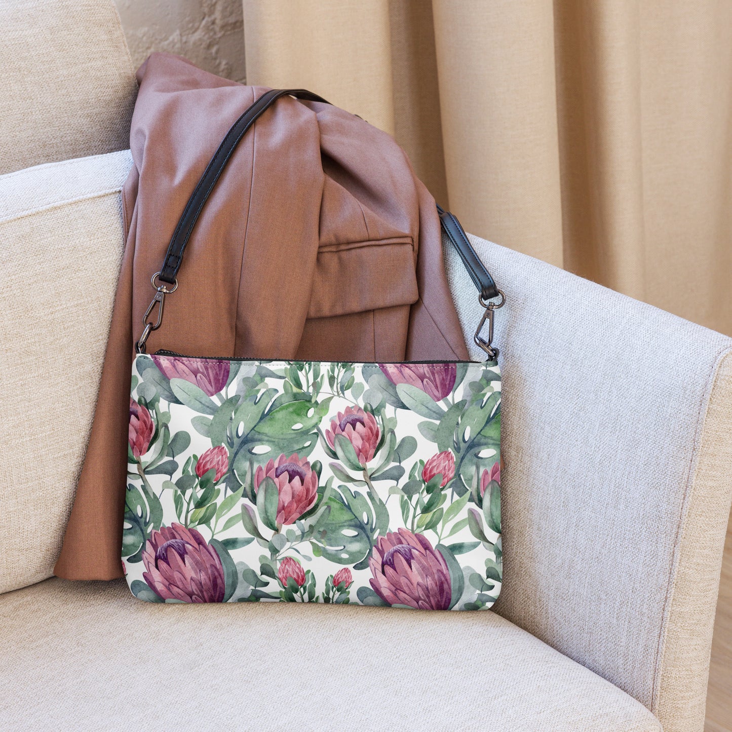 PROTEA PINK FLOWER South Africa bag for her