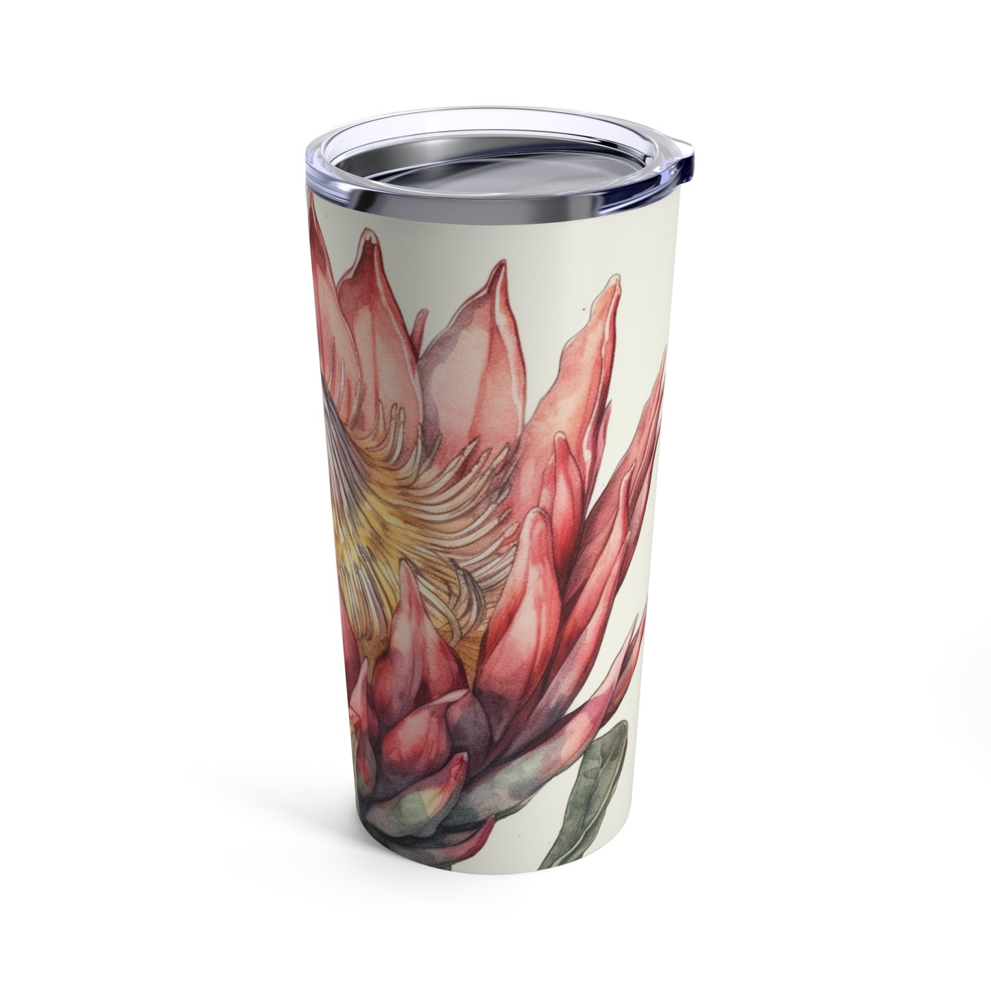 Tumbler 20oz Protea Flower