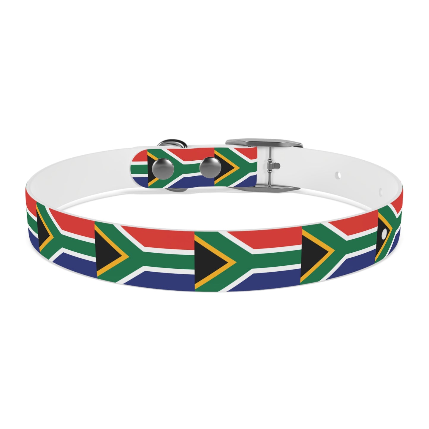 Dog Collar South African flag