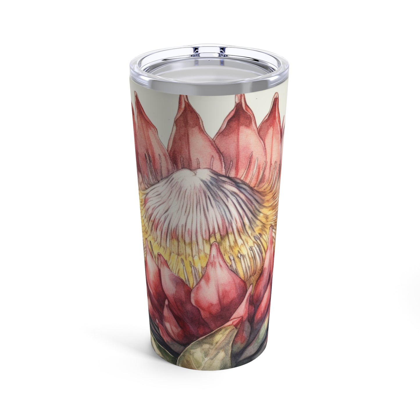 Tumbler 20oz Protea Flower