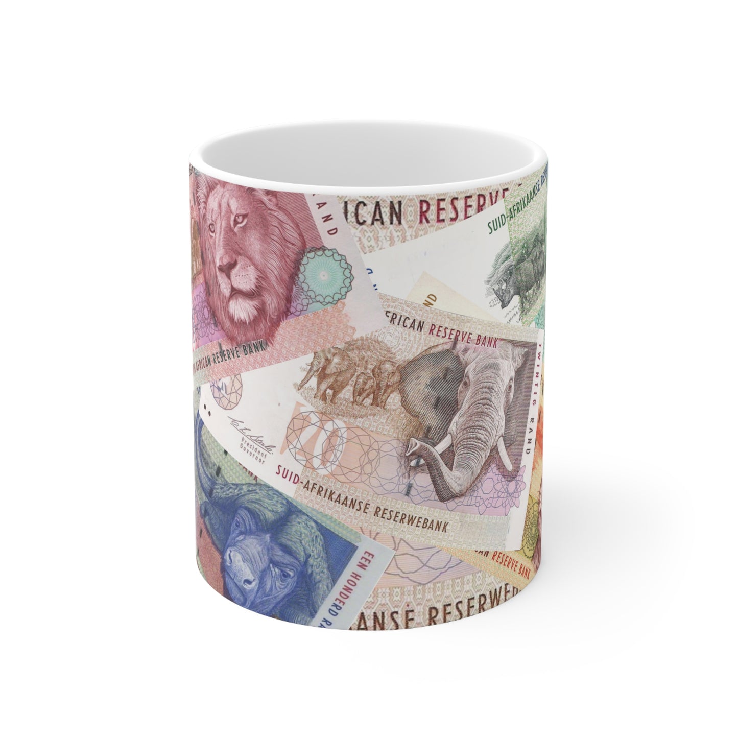 Mug South African Rand money Big5