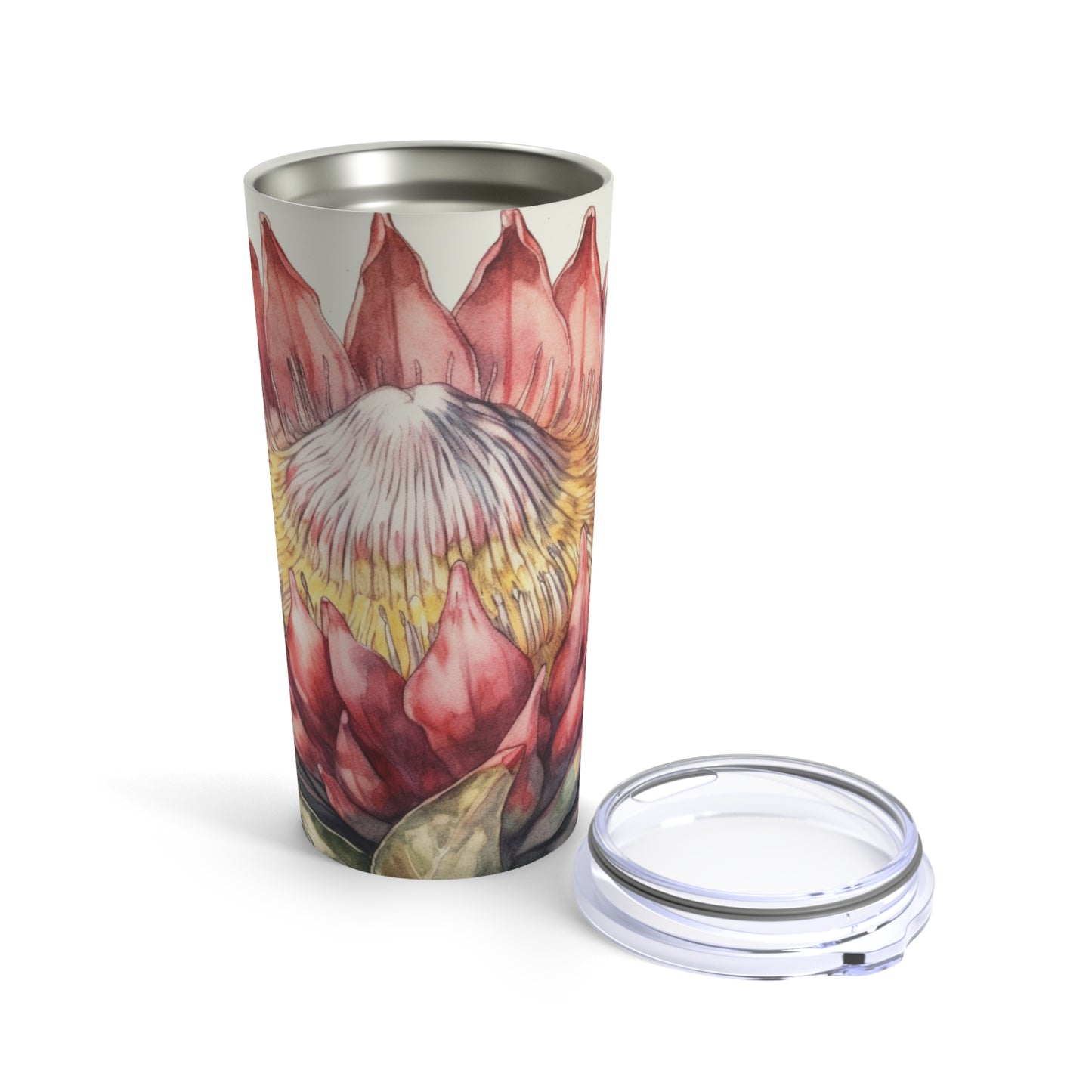 Tumbler 20oz Protea Flower