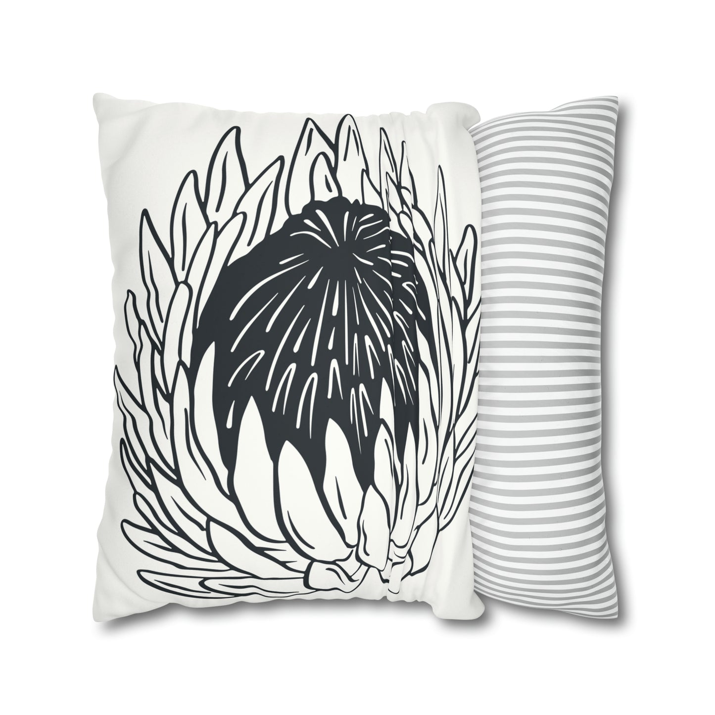 PROTEA Faux Suede Square Pillow Case