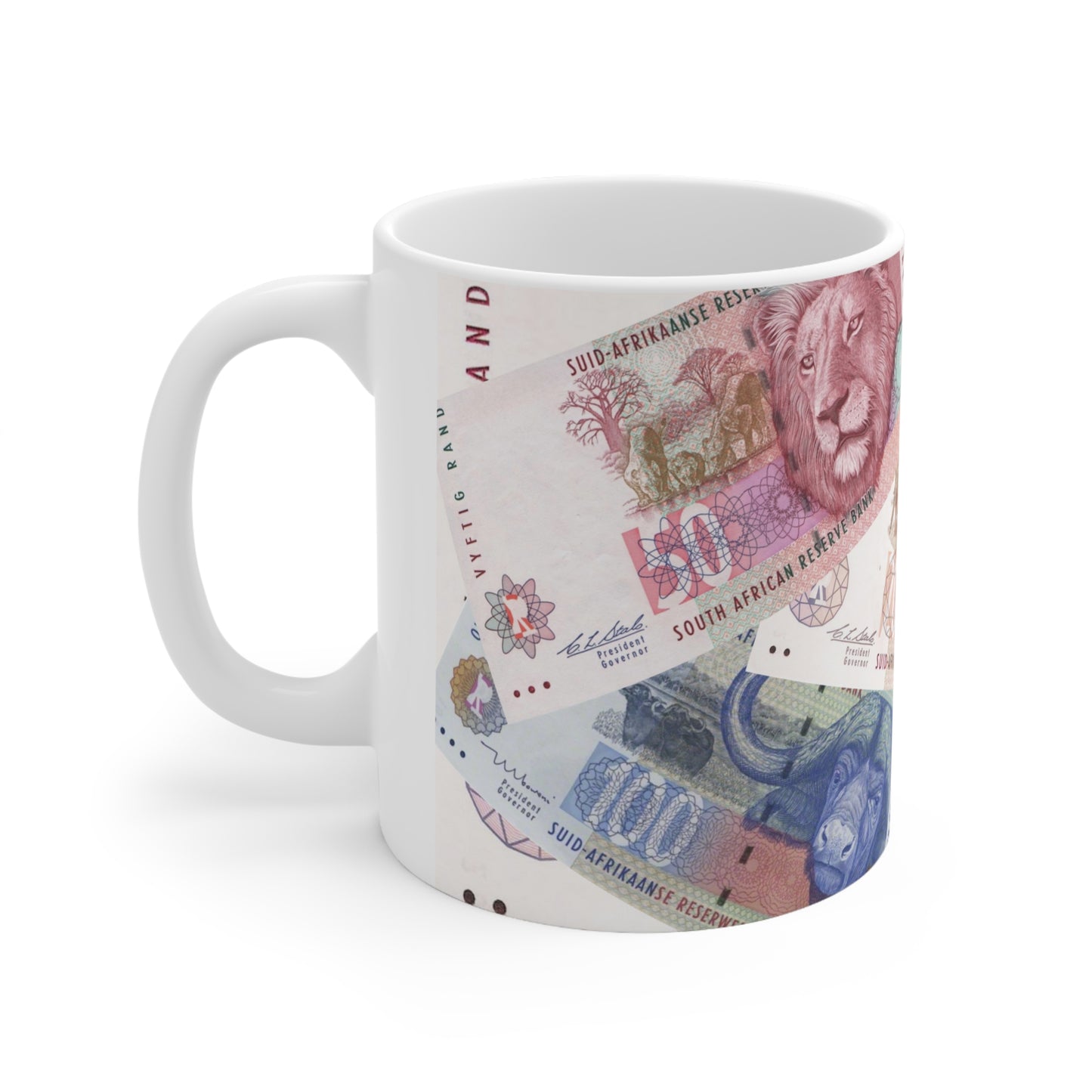 Mug South African Rand money Big5