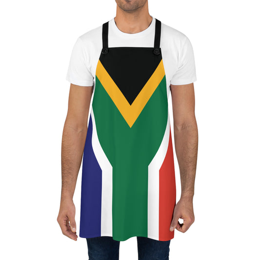 SOUTH AFRICAN FLAG Apron, South Africa apron for braai