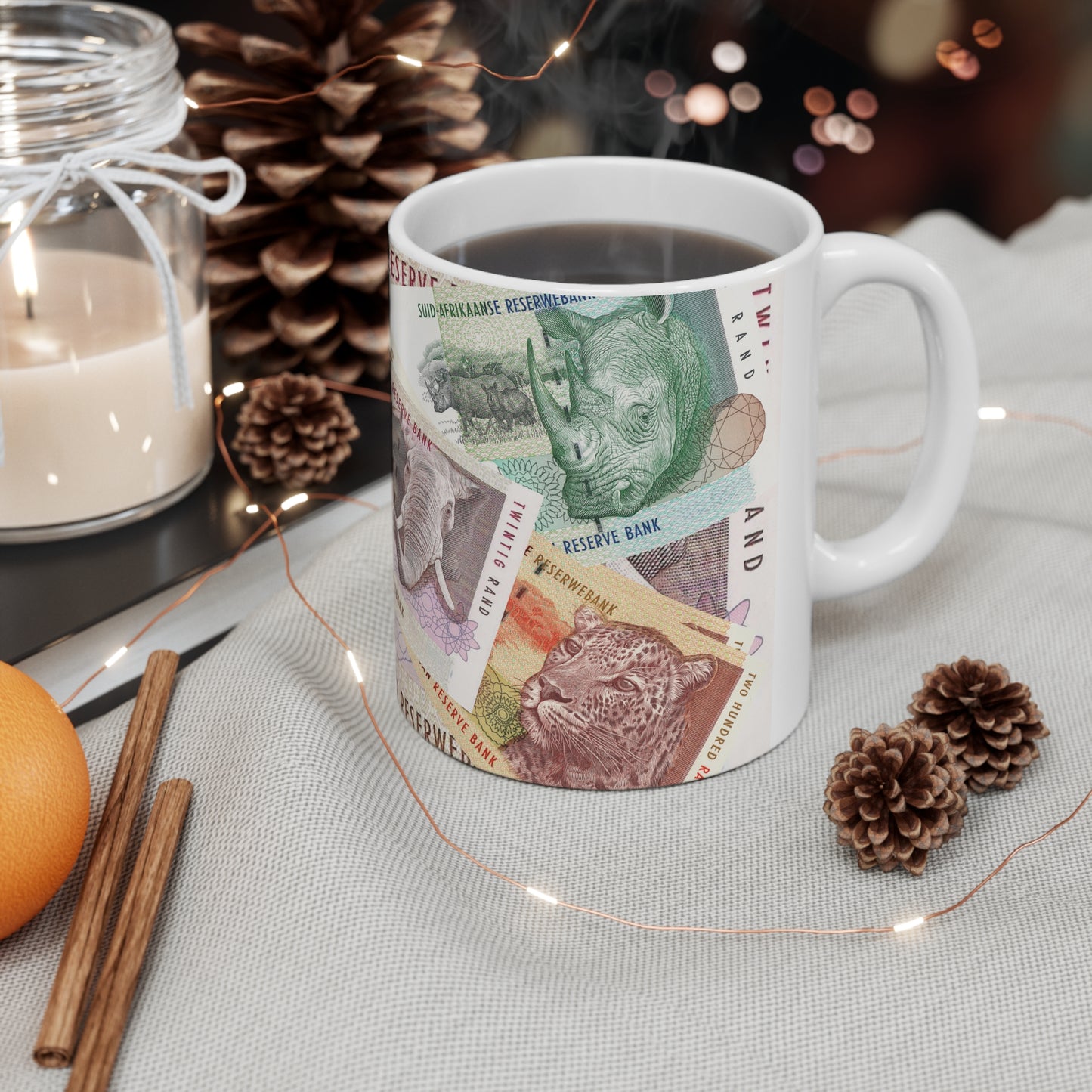 Mug South African Rand money Big5