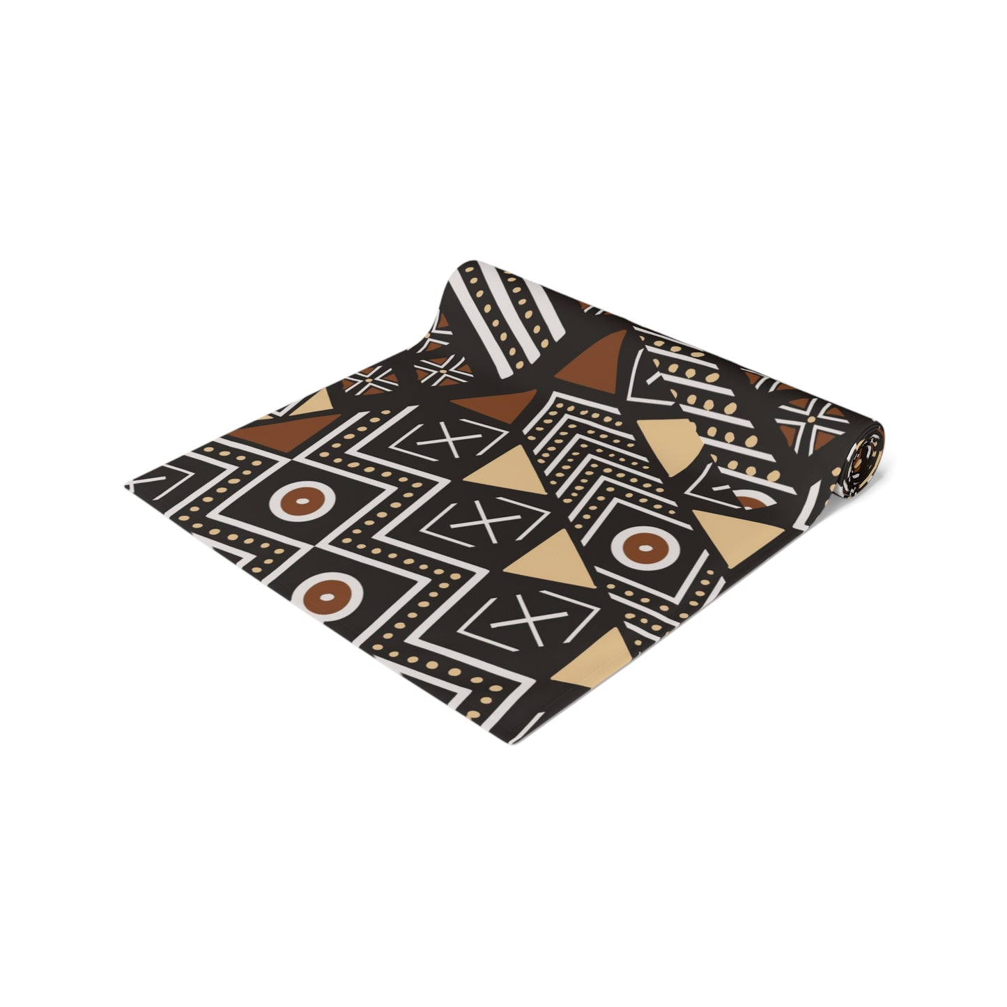 AFRICAN PRINT PATTERN Table Runner, Mudcloth decor, Afrocentric dining room, Ankara Inspired, Melanin Art, tribal ethnic pattern, Ethnic Tribal Print