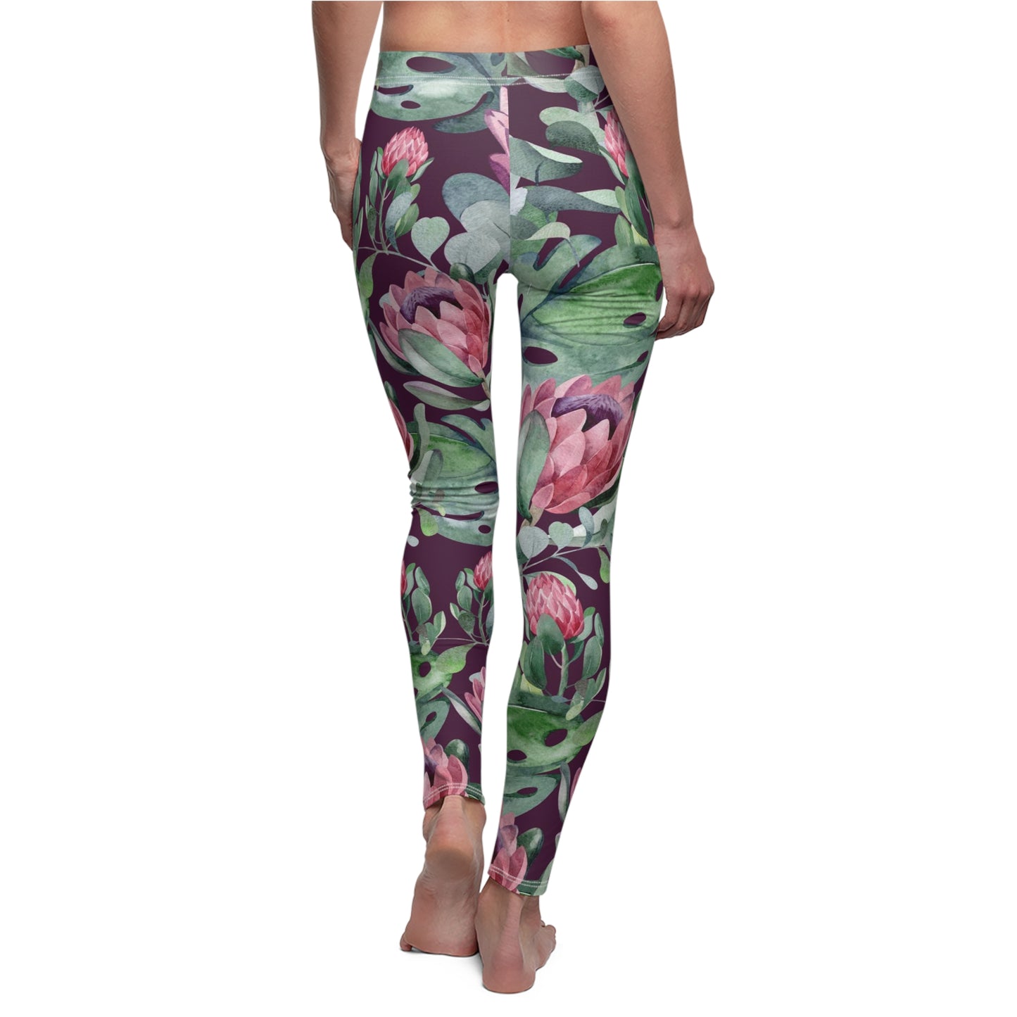 Women's  Casual Leggings protea