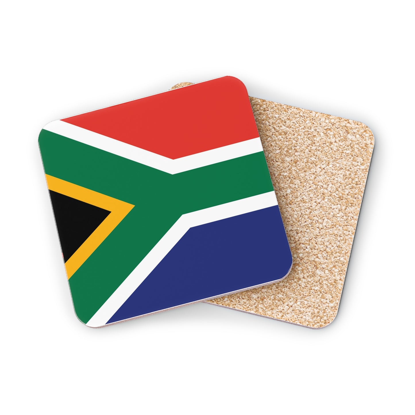 Coasters South Africa Flag (round or square shape)