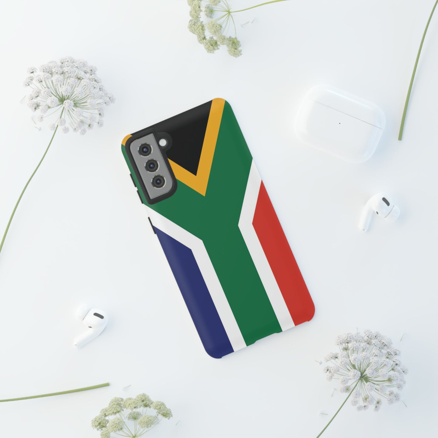 SOUTH AFRICA FLAG Phone Case for iphone, Samsung phone case with south africa flag Google Pixel phone case