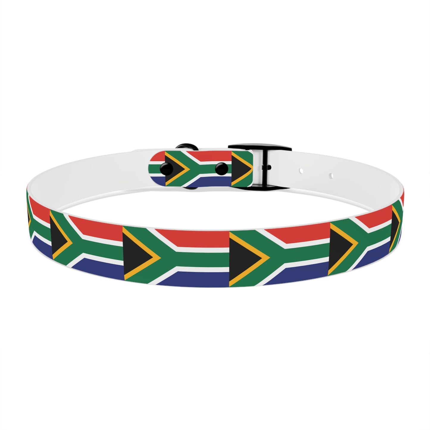 Dog Collar South African flag