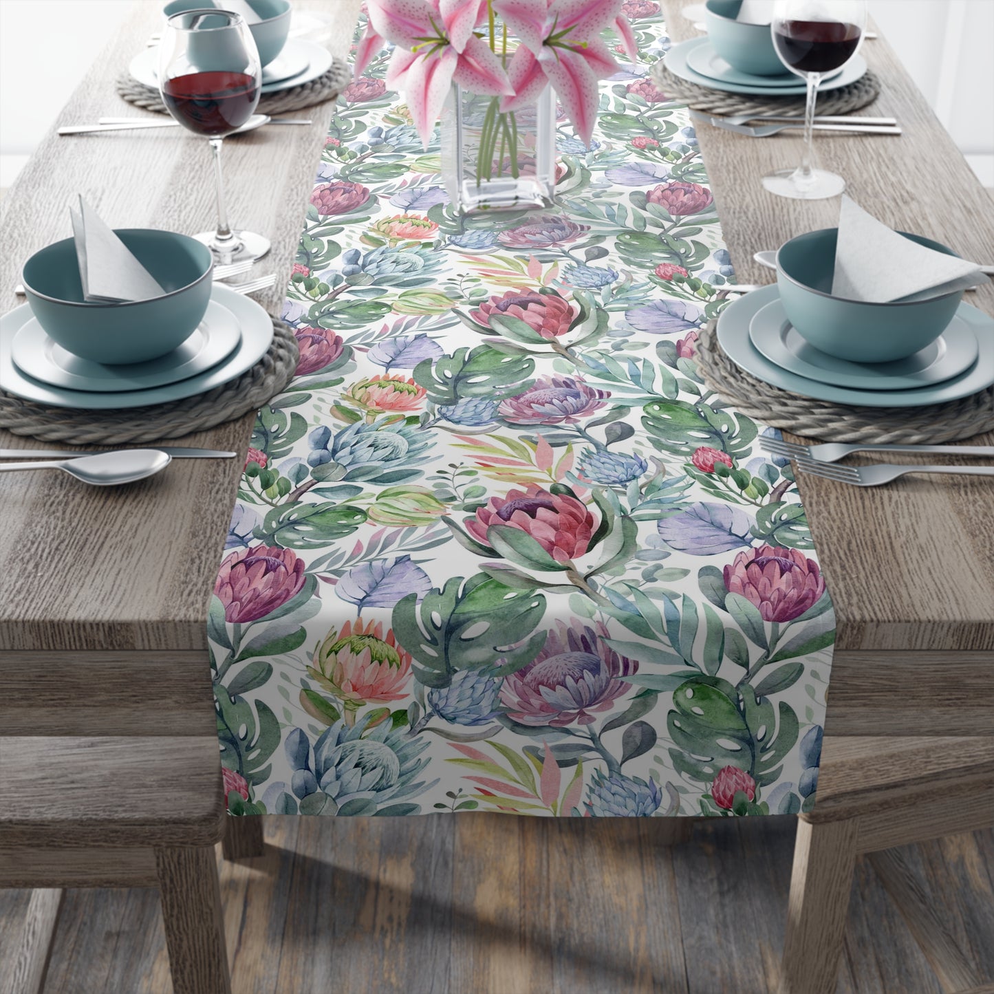 Table Runner Protea Multi