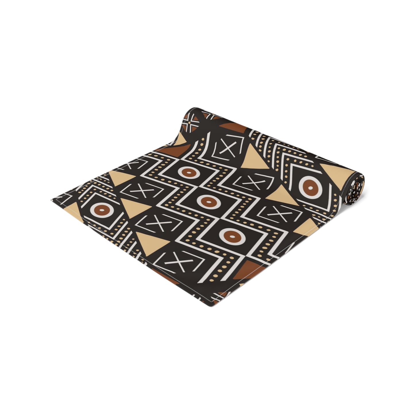 AFRICAN PRINT PATTERN Table Runner, Mudcloth decor, Afrocentric dining room, Ankara Inspired, Melanin Art, tribal ethnic pattern, Ethnic Tribal Print