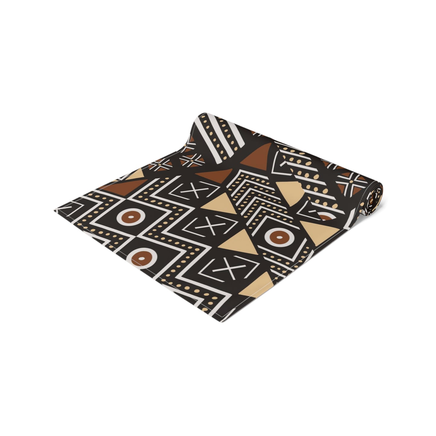 AFRICAN PRINT PATTERN Table Runner, Mudcloth decor, Afrocentric dining room, Ankara Inspired, Melanin Art, tribal ethnic pattern, Ethnic Tribal Print