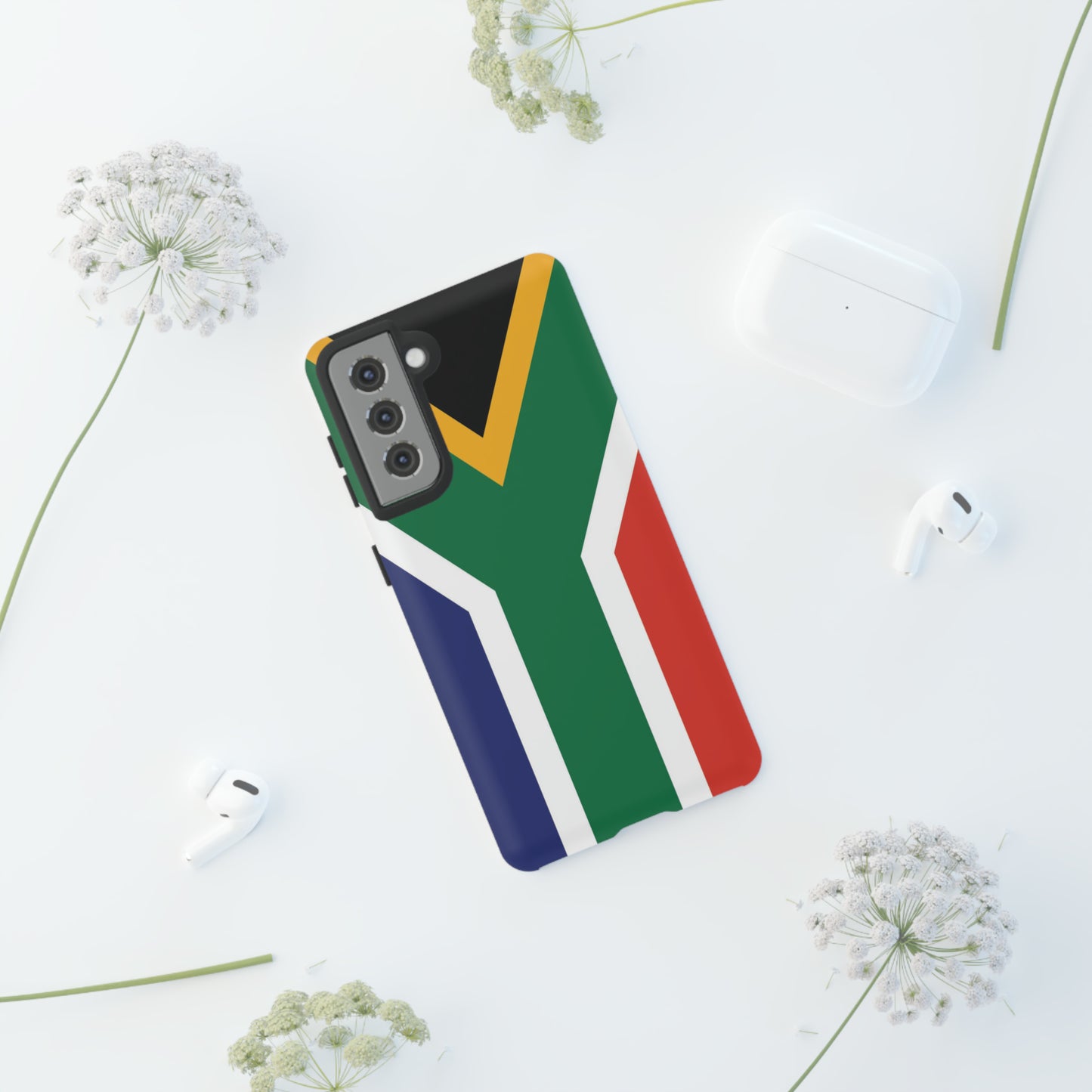 SOUTH AFRICA FLAG Phone Case for iphone, Samsung phone case with south africa flag Google Pixel phone case