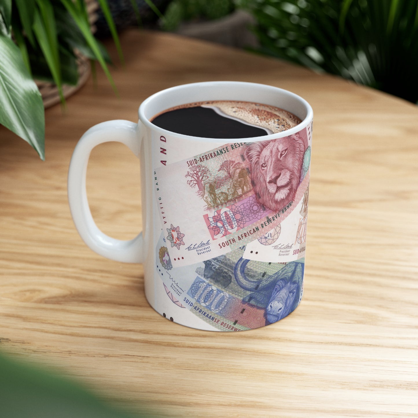 Mug South African Rand money Big5