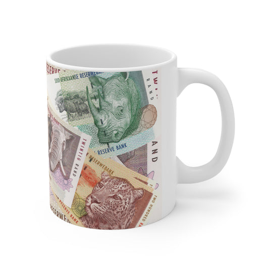 Mug South African Rand money Big5