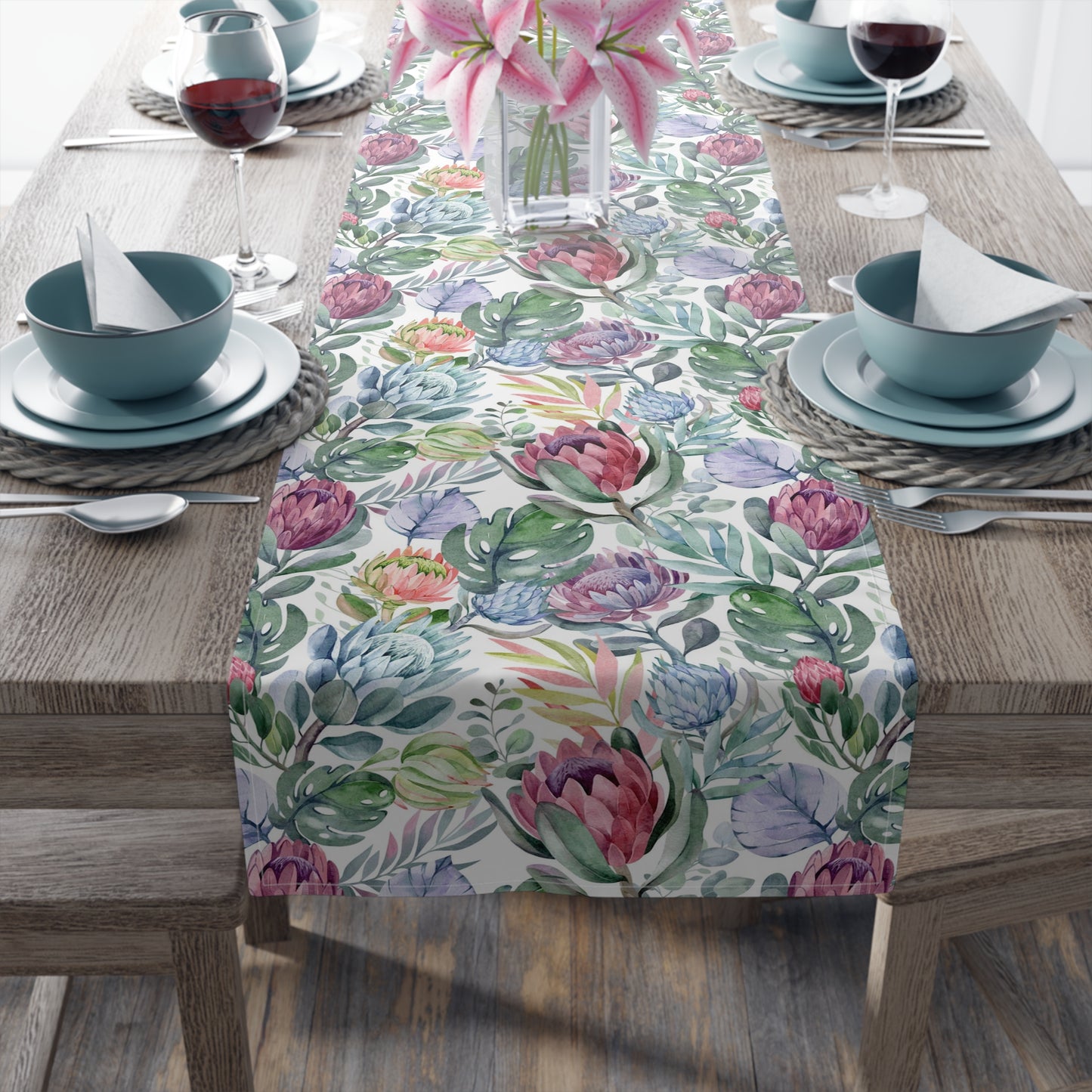 Table Runner Protea Multi