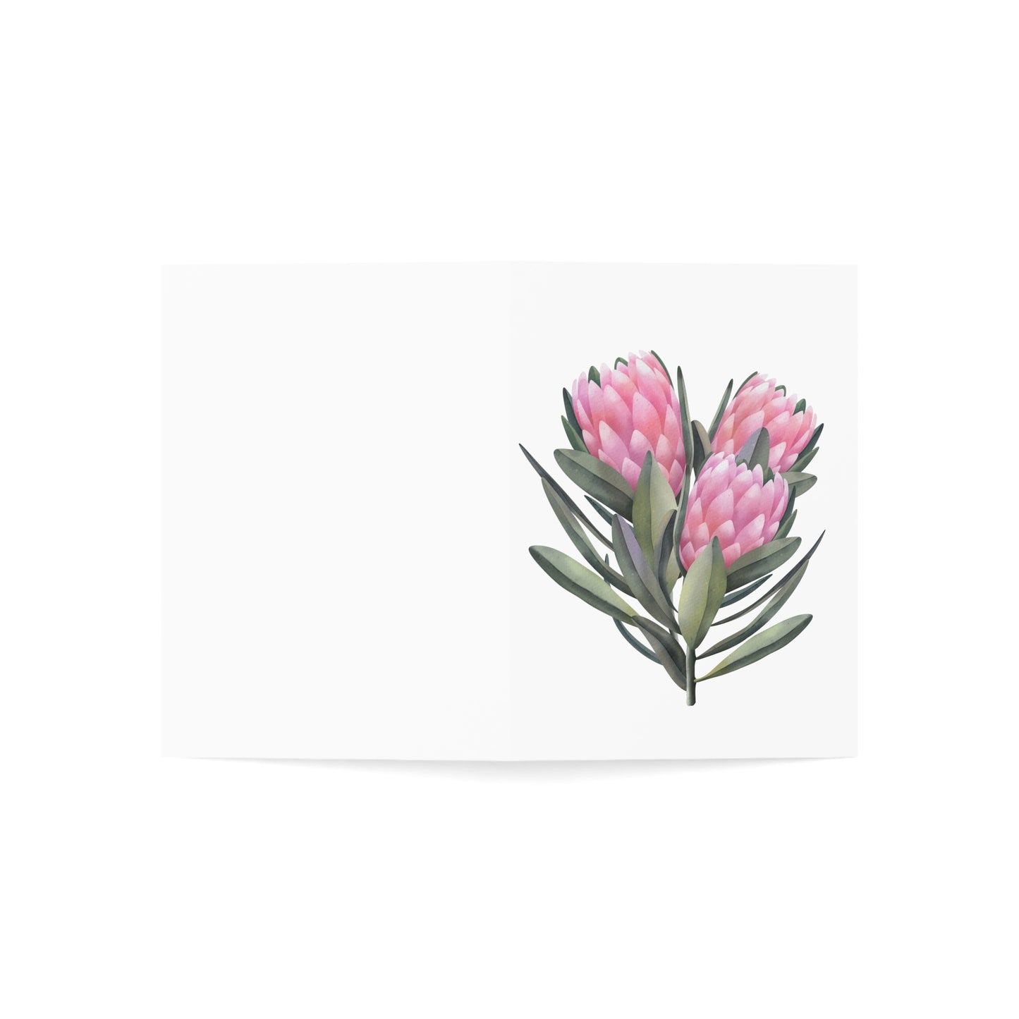 Greeting Cards Protea (1, 10, 30, and 50pcs)