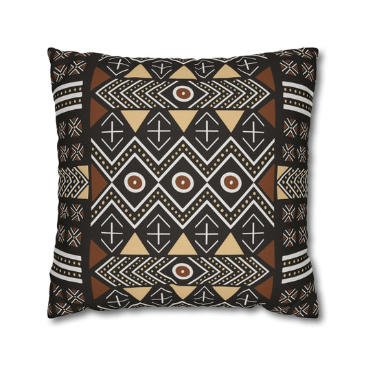 AFRICAN TRIBAL Throw PILLOW case cover, Ethnic Design, mud cloth insipred, geometric pillow, African Print cushion , Afrocentric Home decor