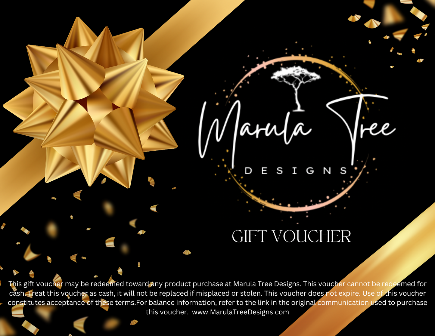 Marula Tree Designs eGift Voucher