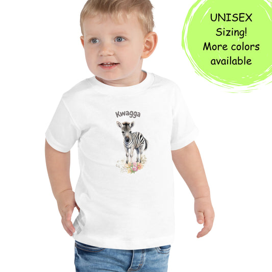 AFRIKAANS SOUTH AFRICA kids Short Sleeve shirt, kwagga tee