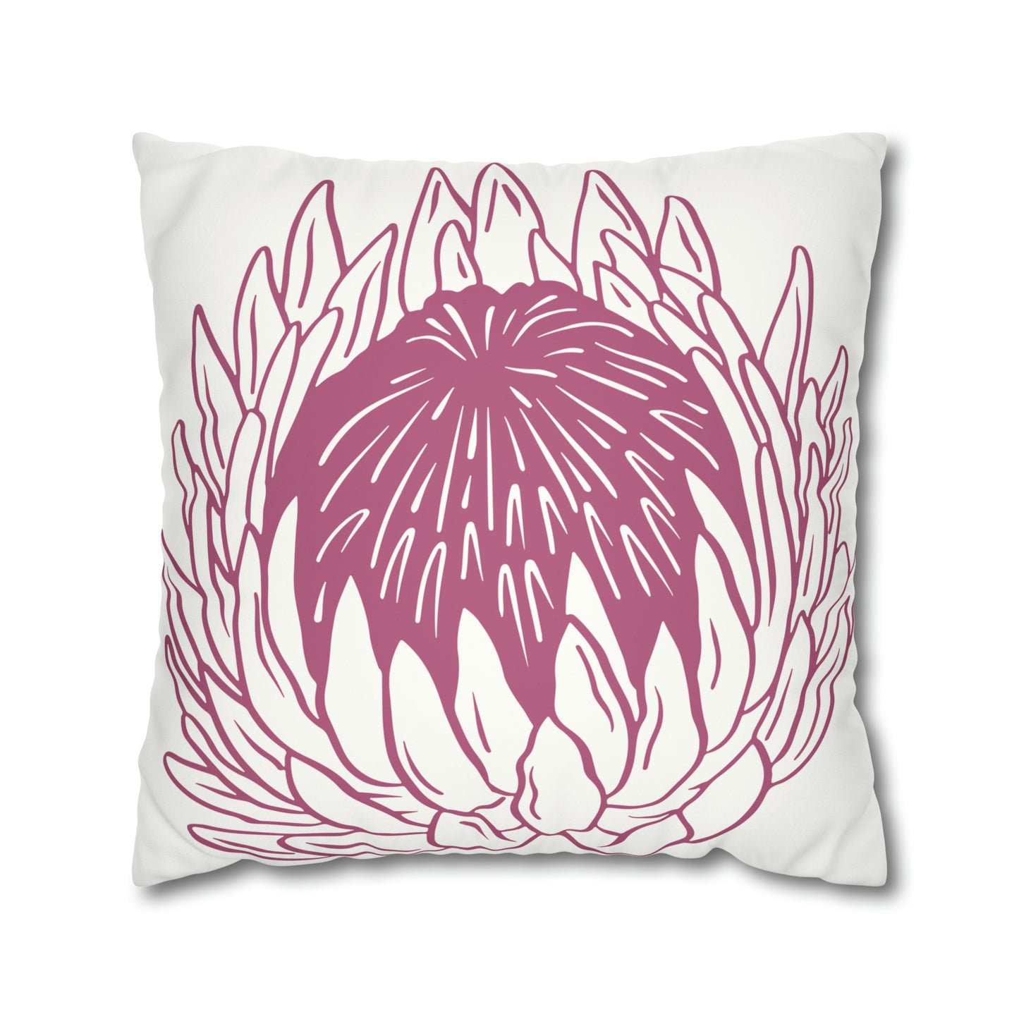 PROTEA Faux Suede Square Pillow Case