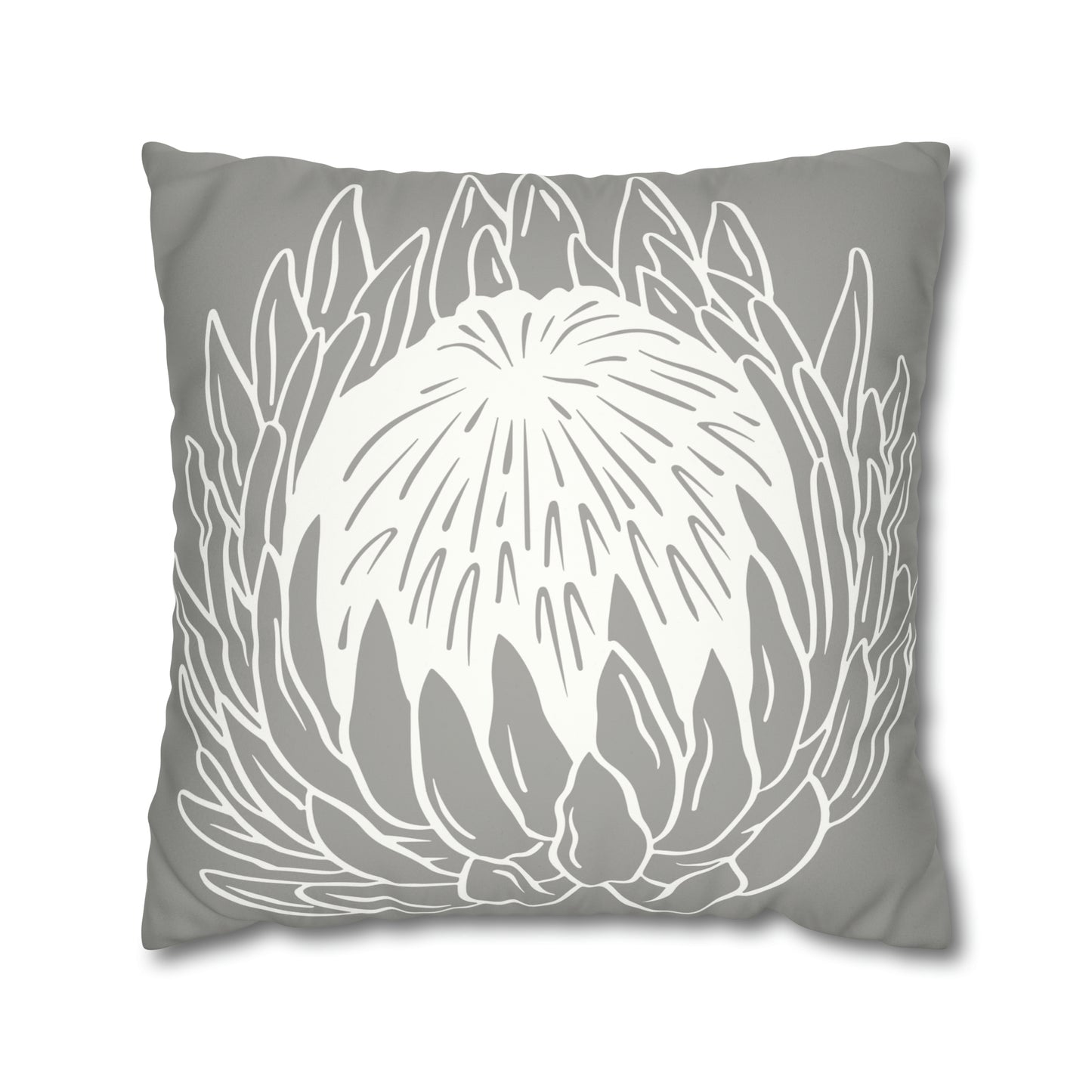 PROTEA Faux Suede Square Pillow Case