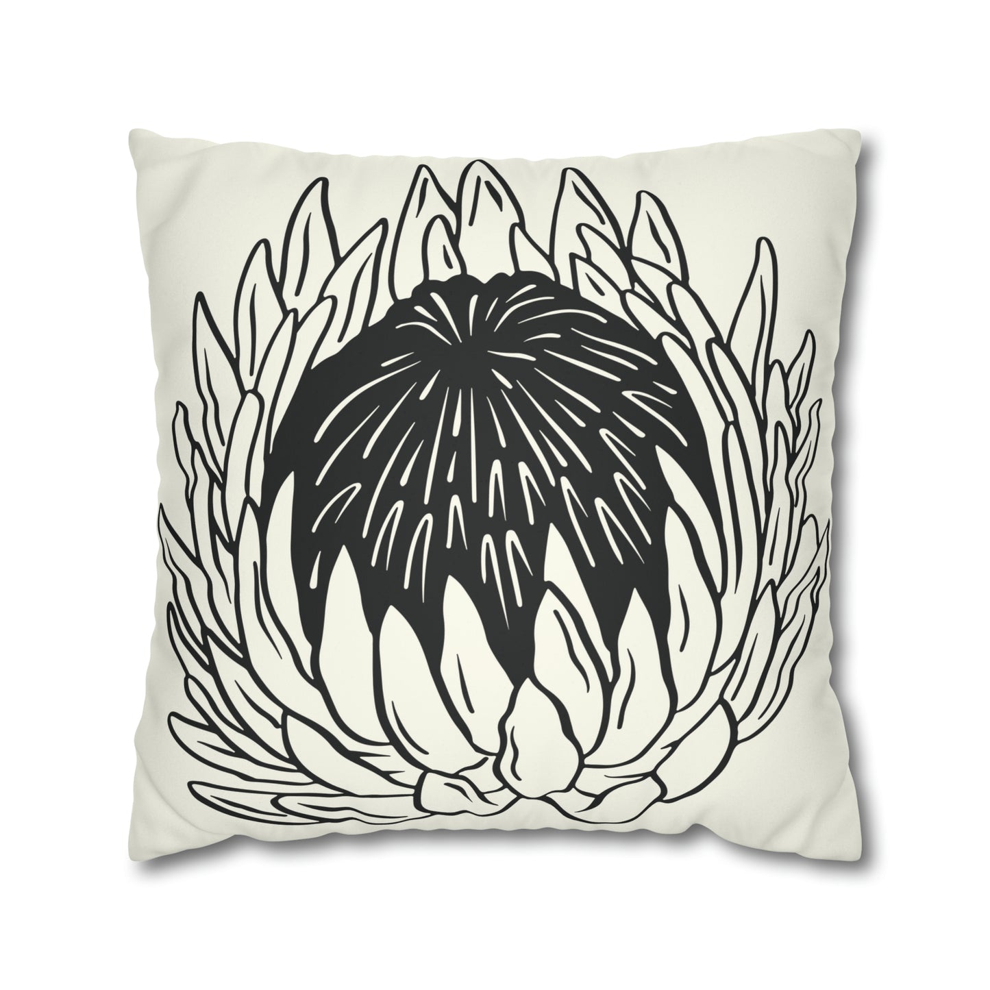 PROTEA Faux Suede Square Pillow Case