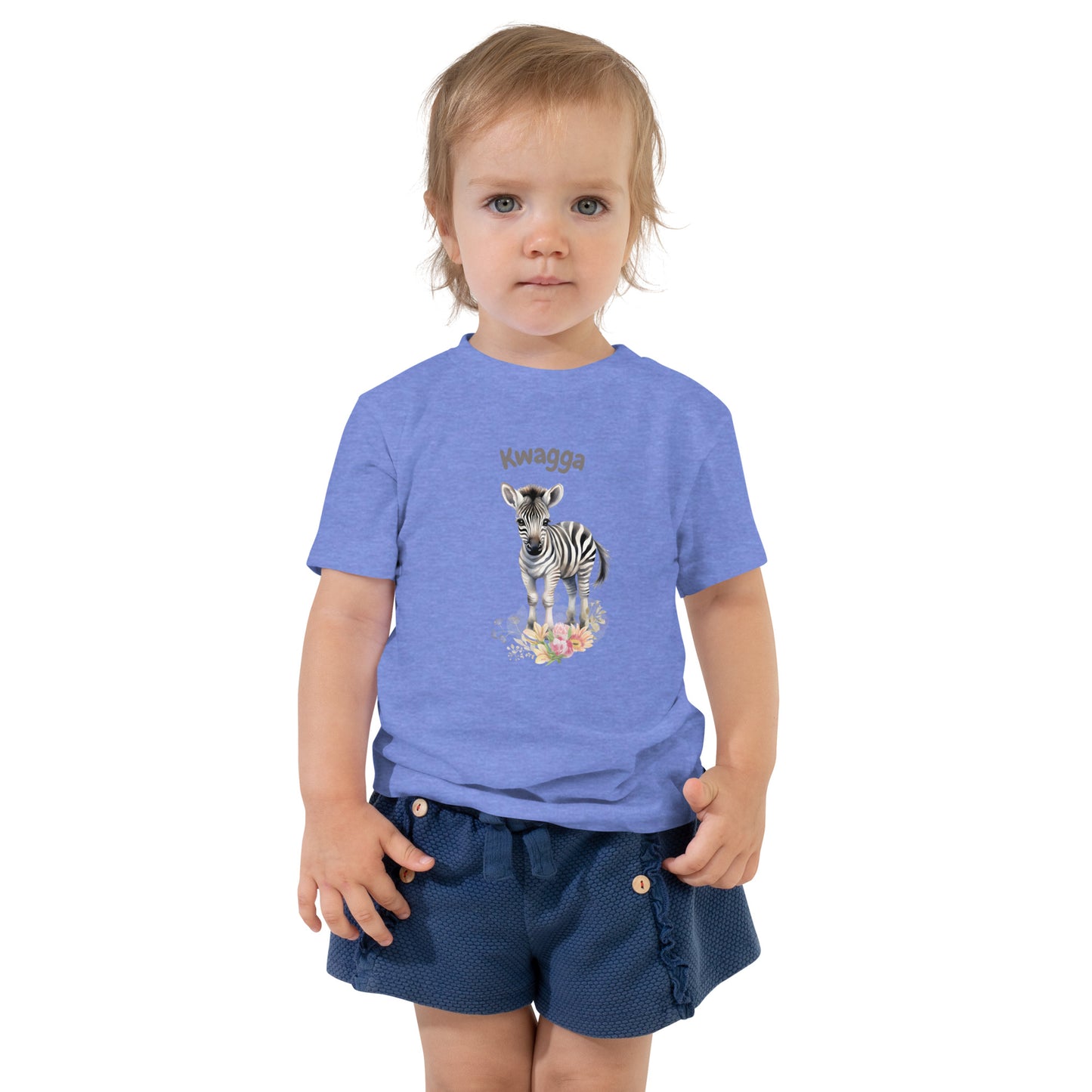 AFRIKAANS SOUTH AFRICA kids Short Sleeve shirt, kwagga tee