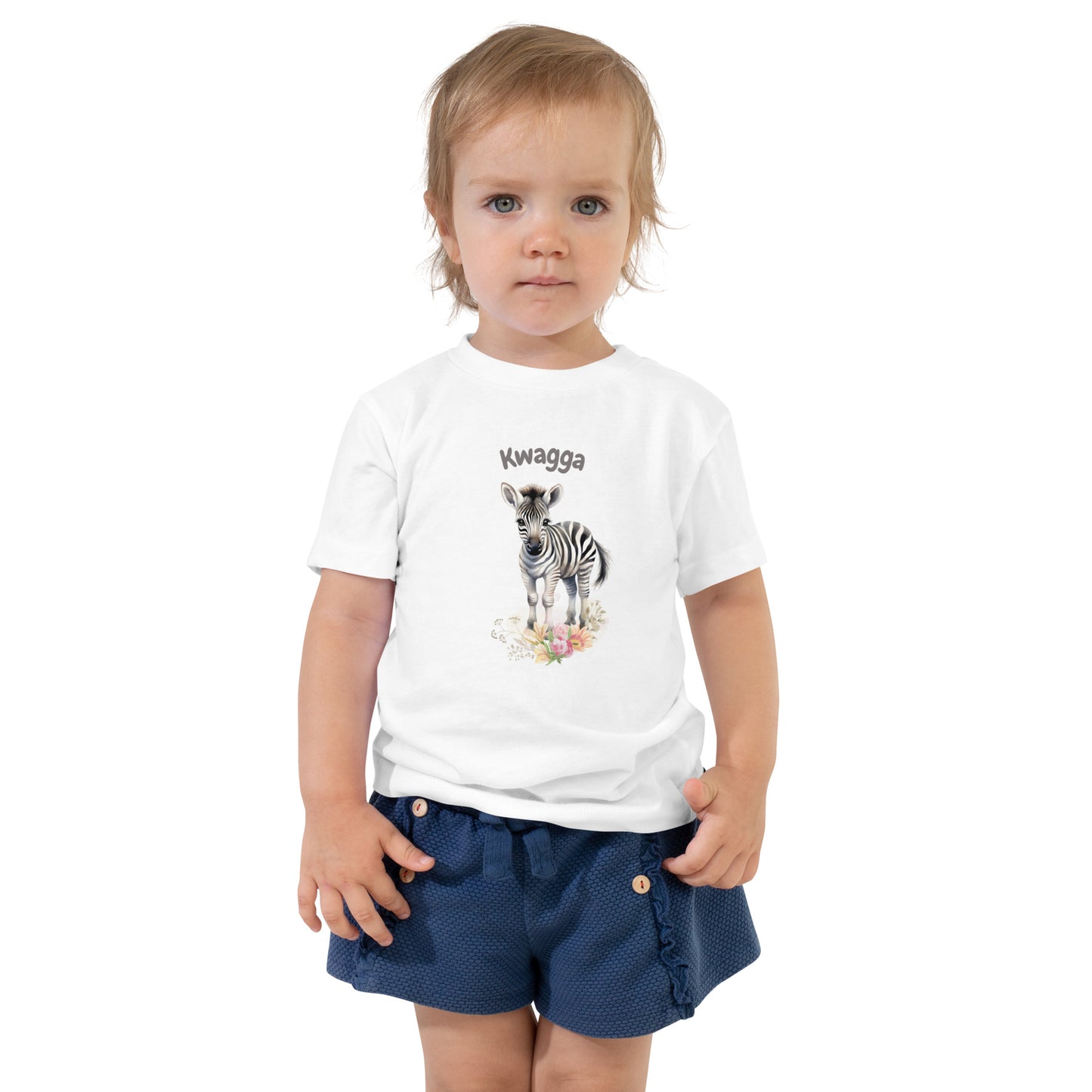 AFRIKAANS SOUTH AFRICA kids Short Sleeve shirt, kwagga tee