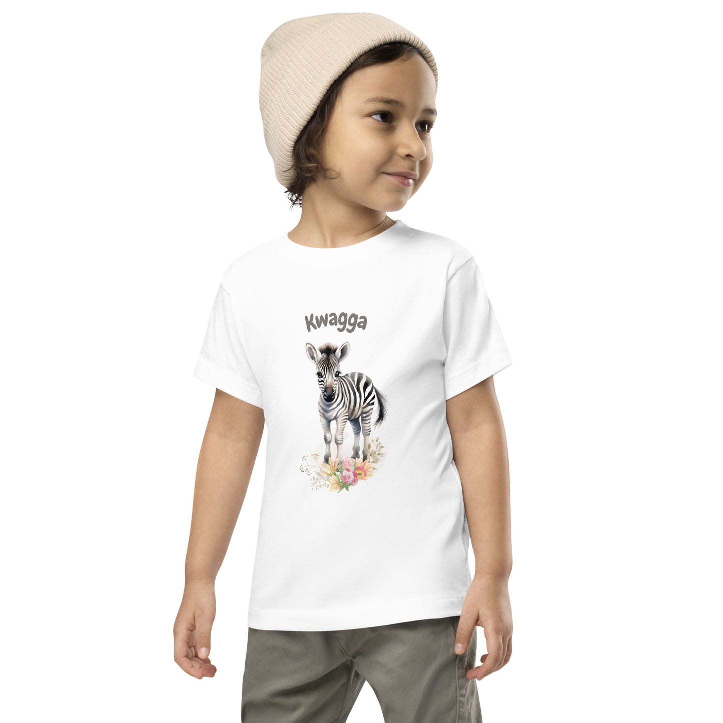 AFRIKAANS SOUTH AFRICA kids Short Sleeve shirt, kwagga tee